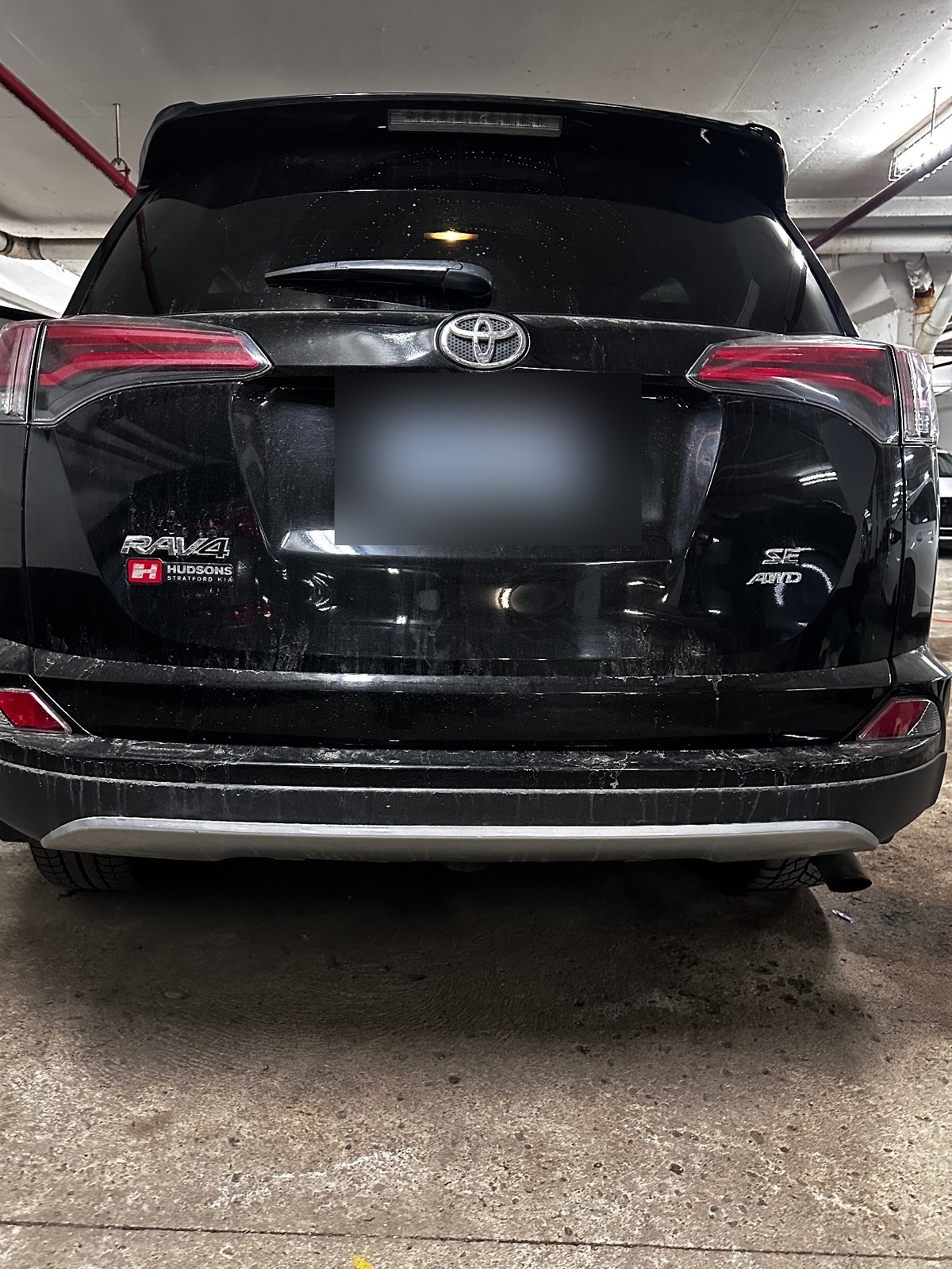 Toyota RAV4 — Rear Exterior before